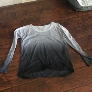 Ombré Long Sleeve Shirt